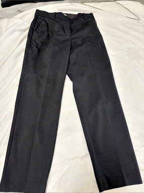 H&M Women's Black Straight-Leg Pants Size EUR 38 Like New